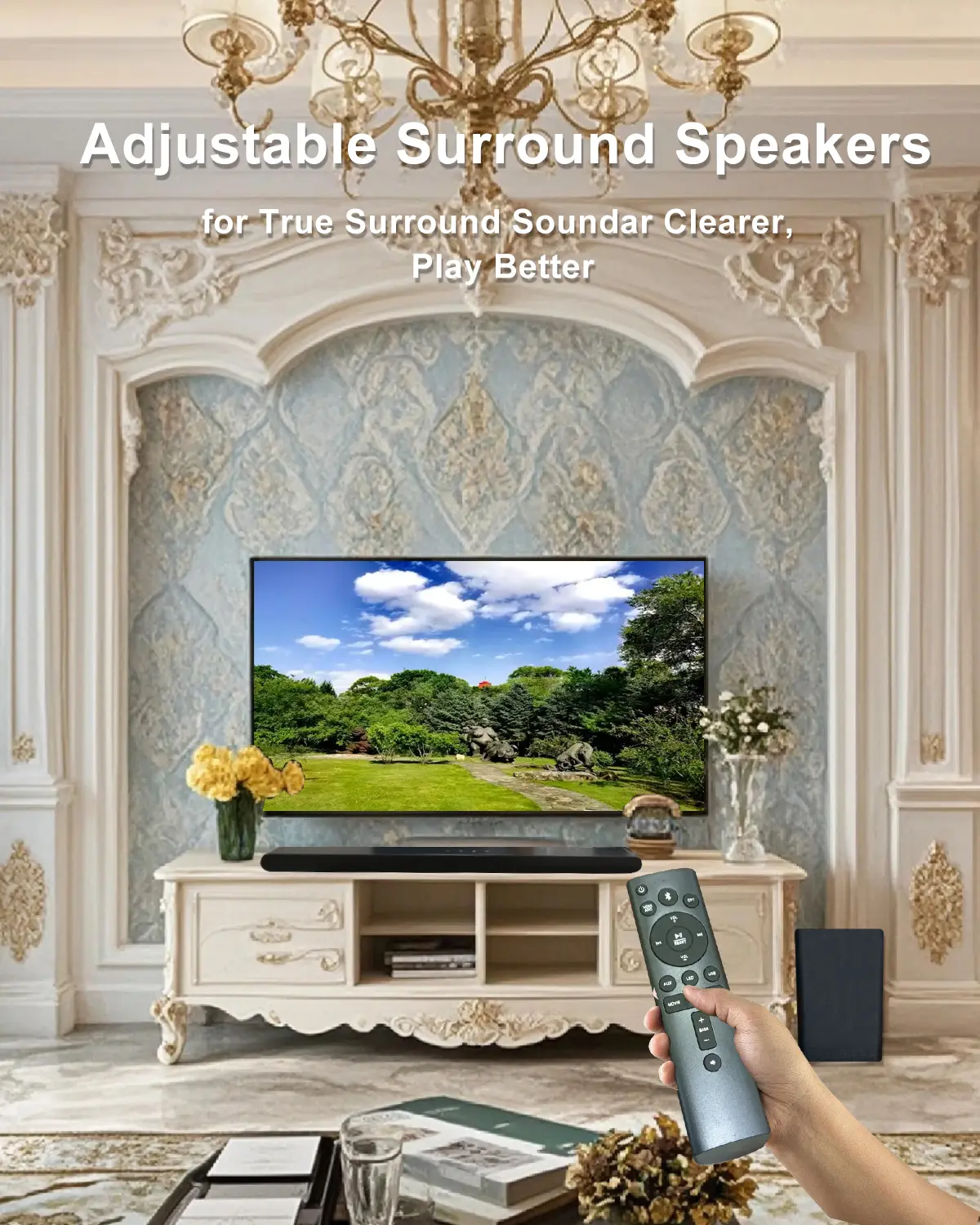 adjustable sound speaker