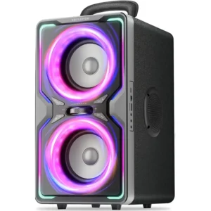 HOTLEMON 240W Peak Powerful Loud Sound Deep Bass Hotlemon Large Bluetooth Speaker